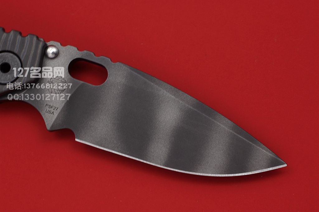 美国挺进者Strider SNG虎纹版战术折刀 PSF-27钢