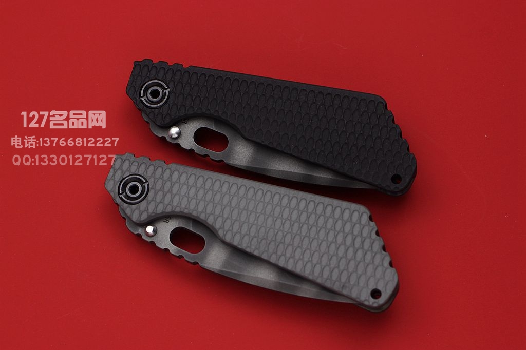 美国挺进者Strider SNG虎纹版战术折刀 PSF-27钢