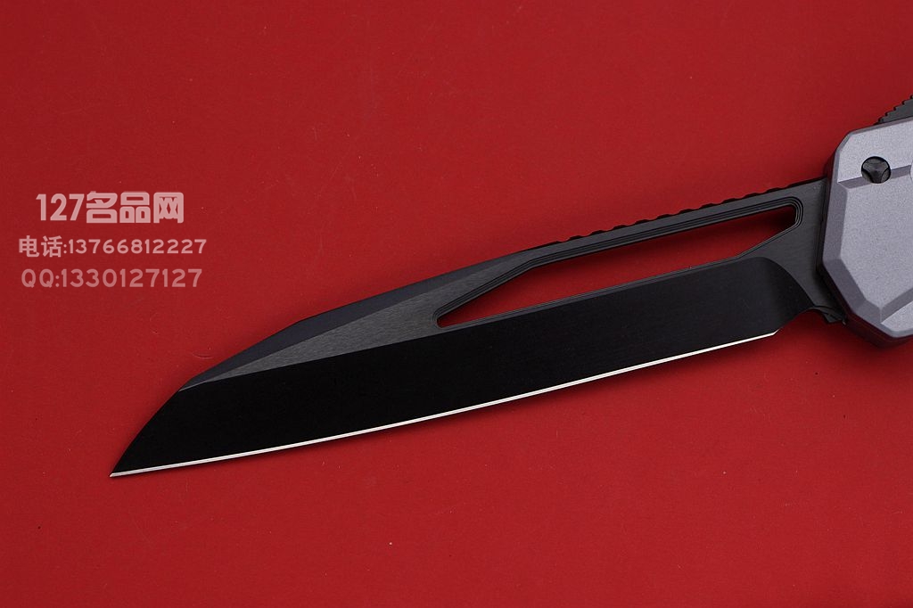 美国微技术Microtech M390暗码战舰灰手柄 MK7 鸟嘴头 DLC图层