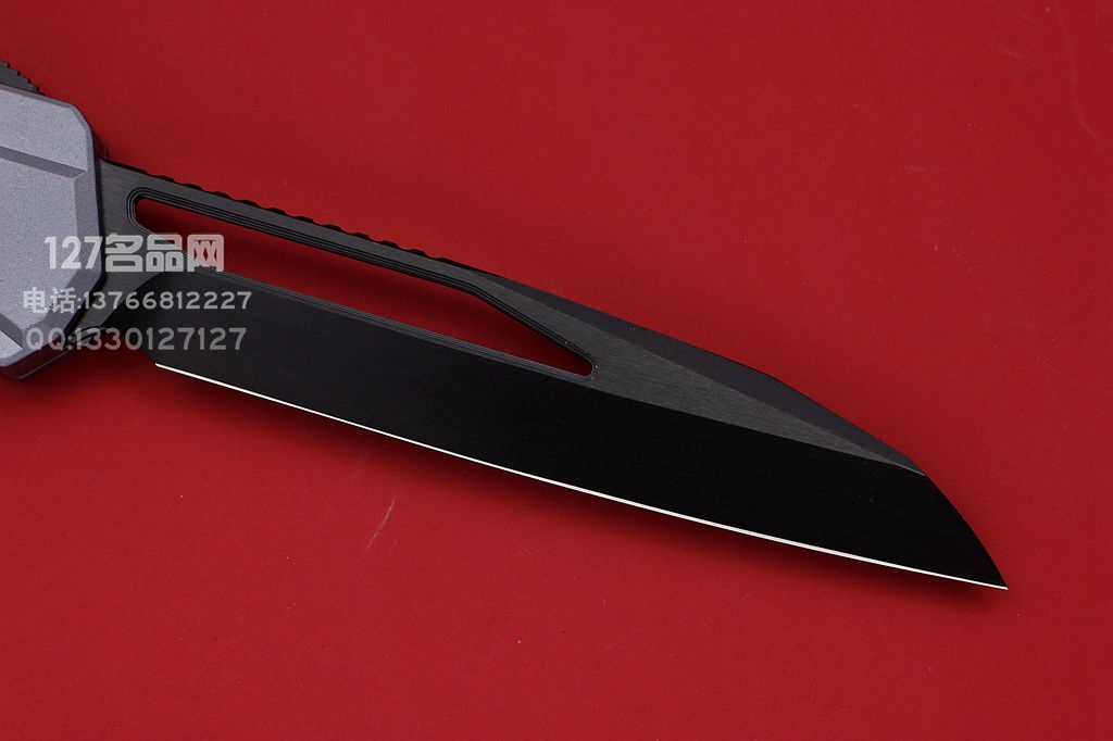 美国微技术Microtech M390暗码战舰灰手柄 MK7 鸟嘴头 DLC图层