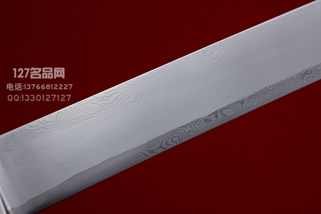 Fornax 华诺手工 武彻 大马士革刃材 覆土烧刃 绳柄 汉环首