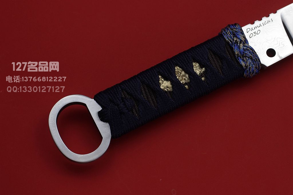 Fornax 华诺手工 武彻 大马士革刃材 覆土烧刃 绳柄 汉环首