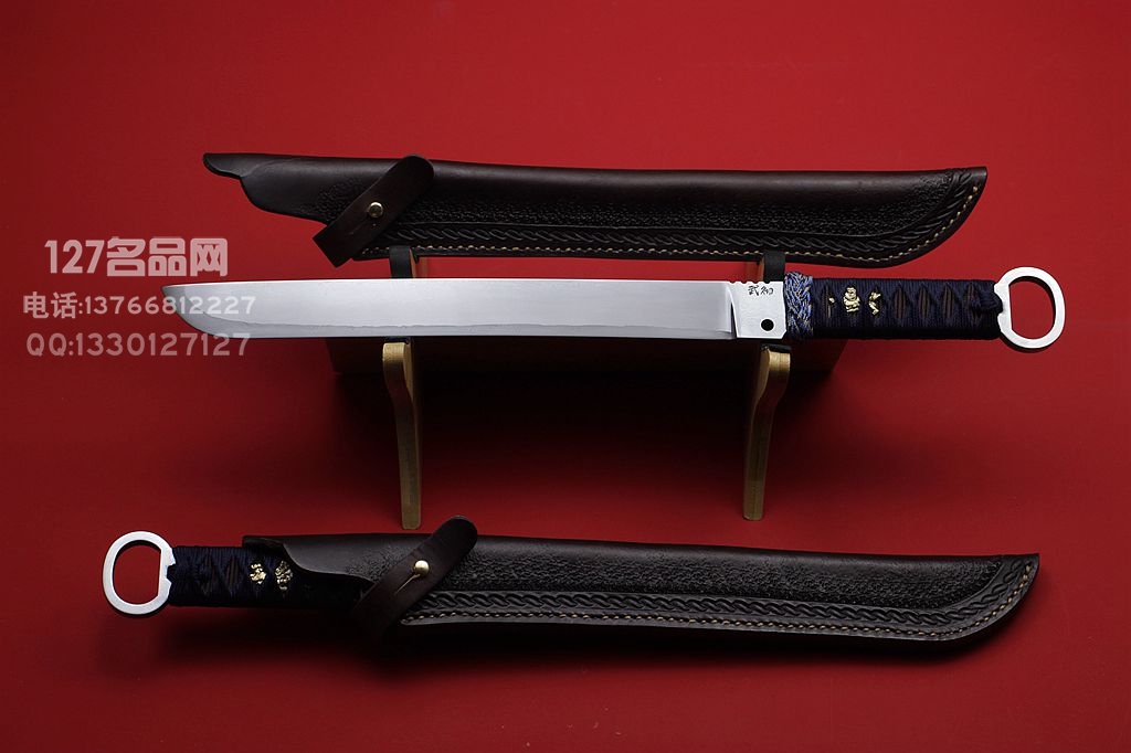 Fornax 华诺手工 武彻 大马士革刃材 覆土烧刃 绳柄 汉环首