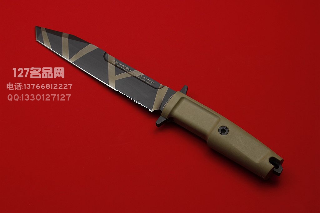 极端武力 FULCRUM DESERT WARFARE 支点沙漠色战术直刀