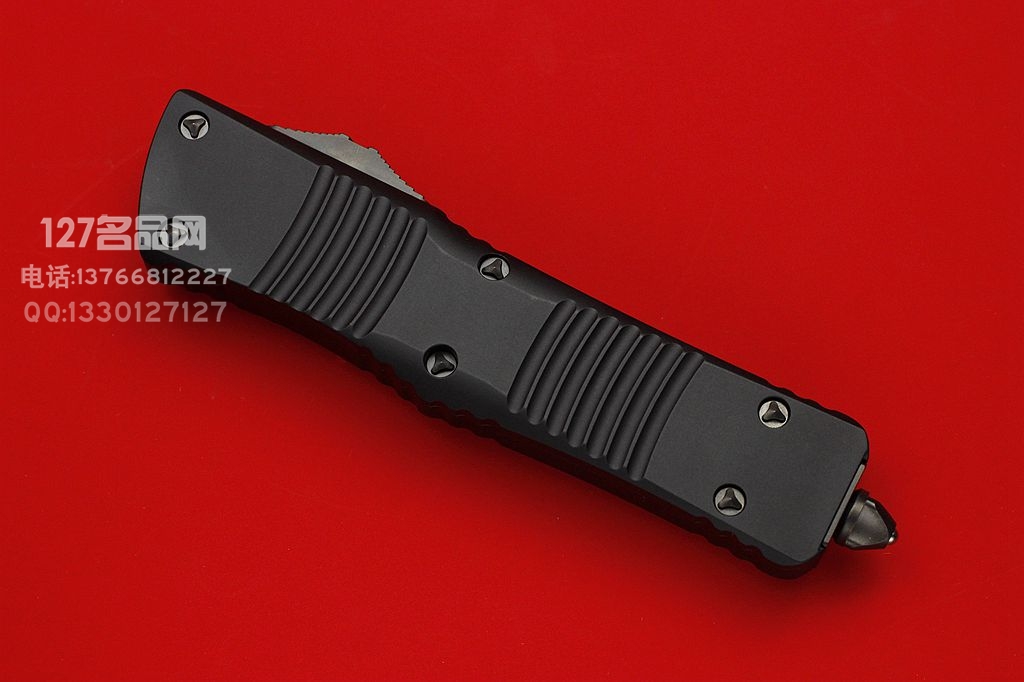 美国微技术Microtech  签名版地狱犬DLC涂层 小剑标