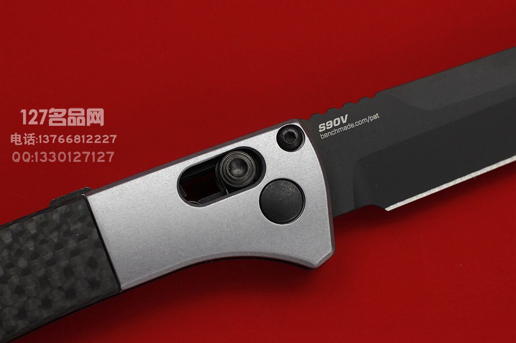 美国Benchmade蝴蝶 最新品 侧跳4170BK S90V