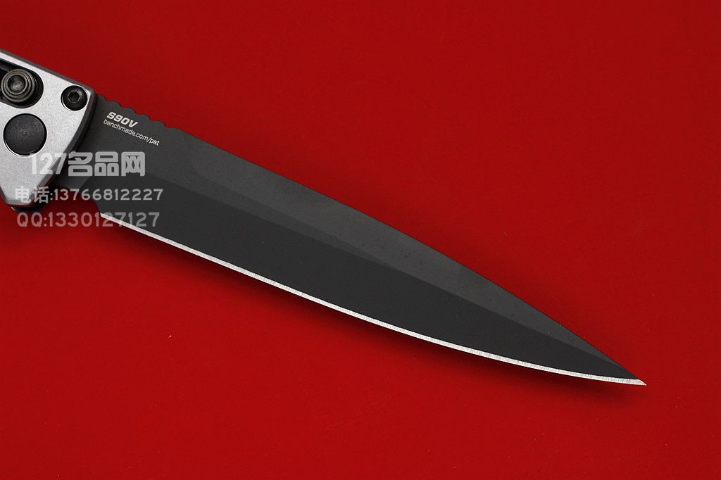 美国Benchmade蝴蝶 最新品 侧跳4170BK S90V