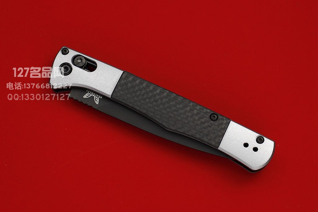 美国Benchmade蝴蝶 最新品 侧跳4170BK S90V