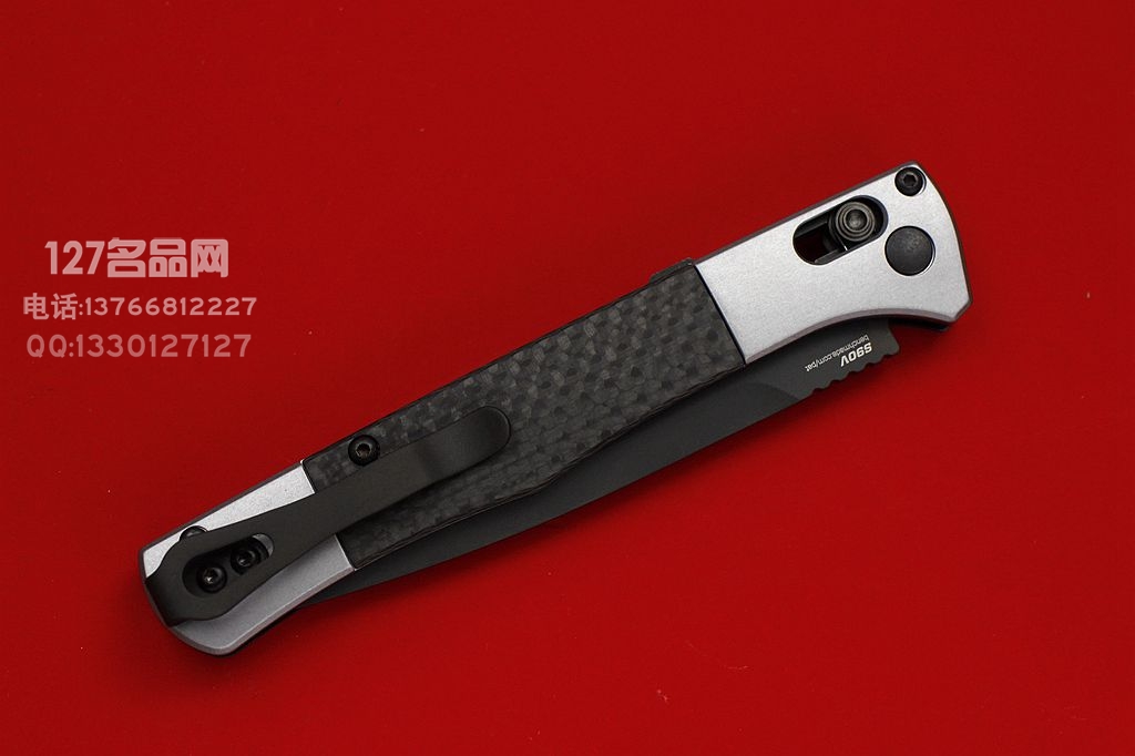 美国Benchmade蝴蝶 最新品 侧跳4170BK S90V