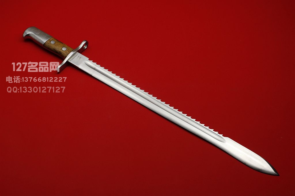 一战瑞士M1914式屠夫刺刀