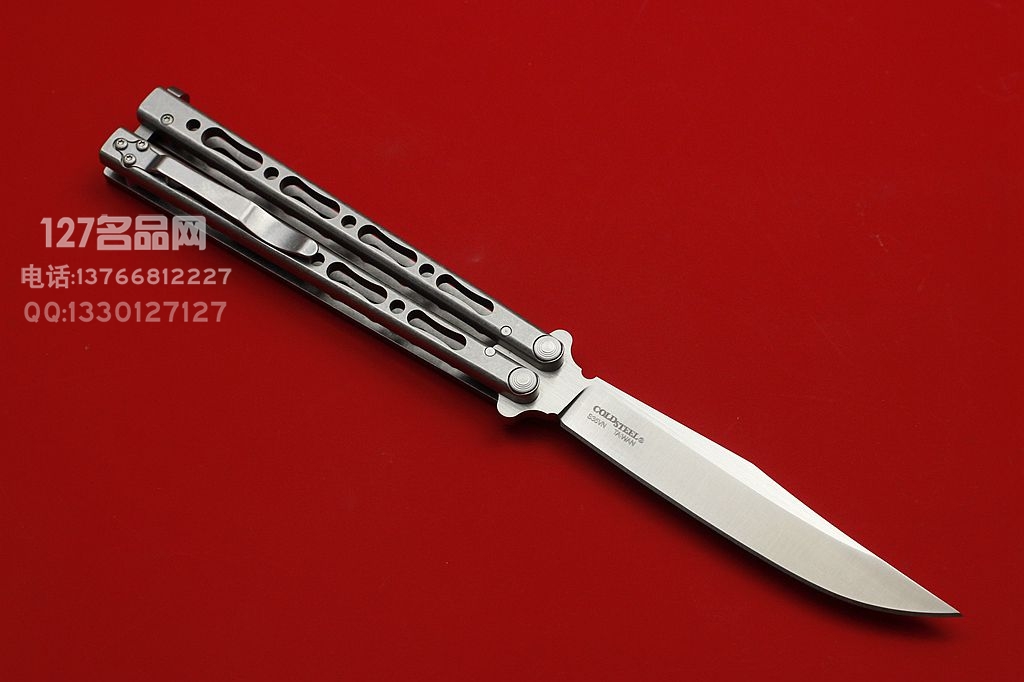 Cold Steel美国 冷钢 蝴蝶甩刀 58UA CPM-S35VN 