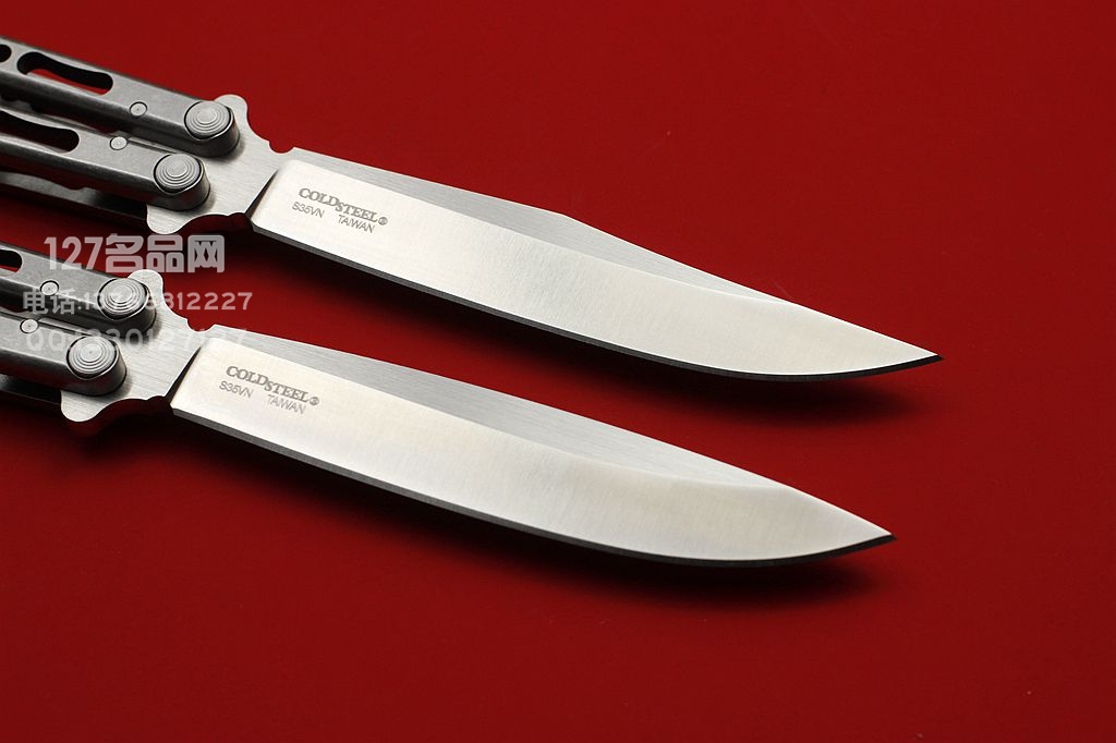 Cold Steel美国 冷钢 蝴蝶甩刀 58UA CPM-S35VN 