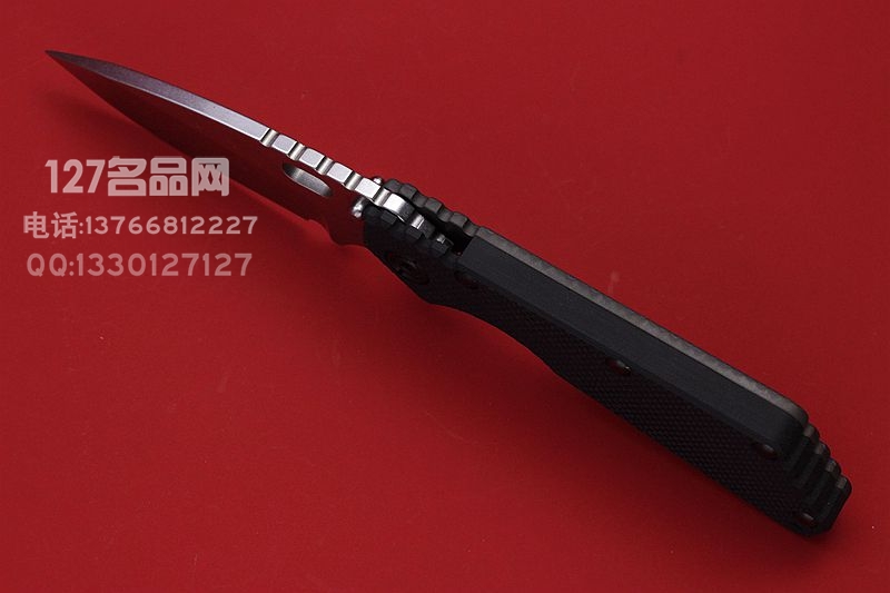 美国挺进者Strider SMF 石洗 G10手柄战术折刀