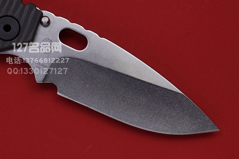 美国挺进者Strider SMF 石洗 G10手柄战术折刀