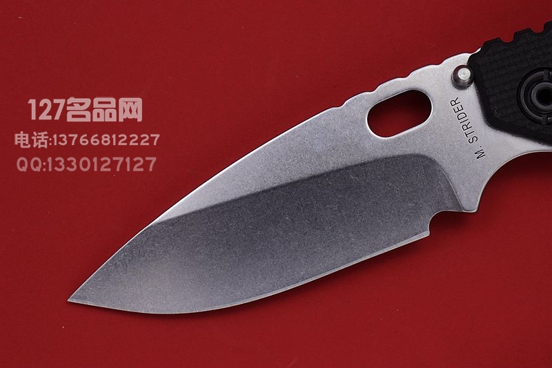美国挺进者Strider SMF 石洗 G10手柄战术折刀
