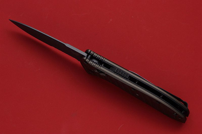 Benchmade 蝴蝶 5700SGY-1 AUTO II CPM-M4钢 战术助力快开半齿折刀