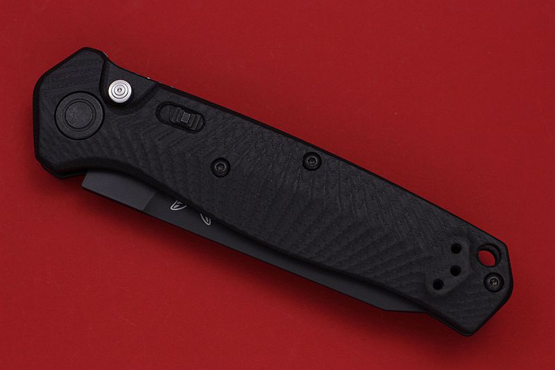 Benchmade 美国蝴蝶 8551SBK CPM-S90V刃材 半齿战术侧跳