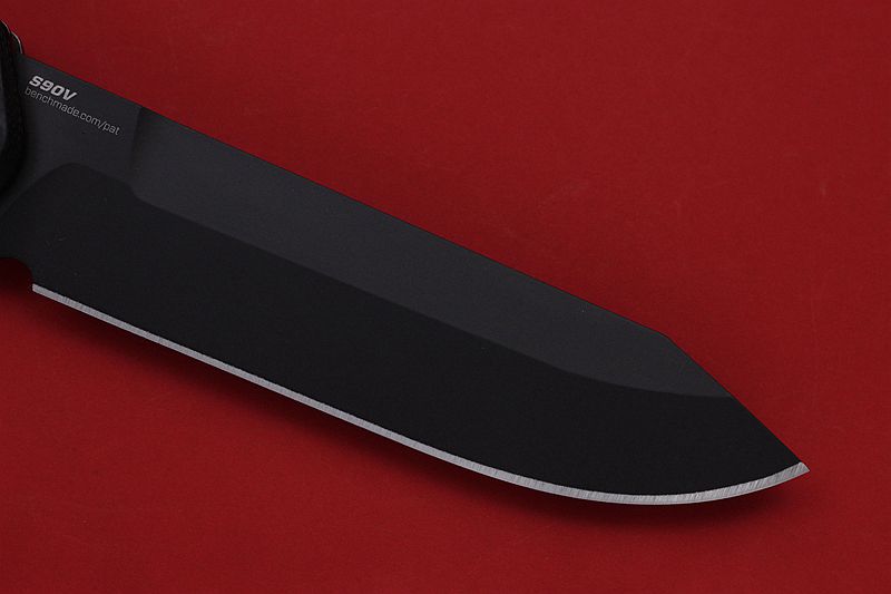 Benchmade 美国蝴蝶 8551SBK CPM-S90V刃材 半齿战术侧跳